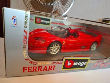 Bburago 1:18 - Model cabriolet - Ferrari F50, Nieuw