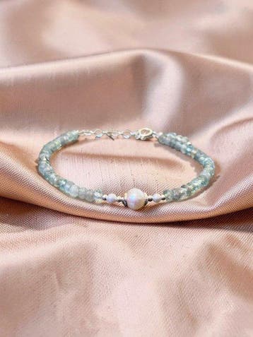 Parel - Zilver - Armband - Akoya parels, apatiet