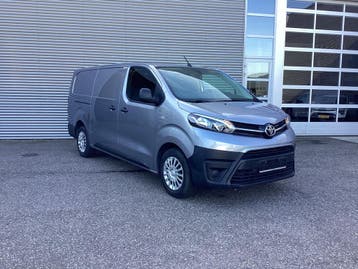 Toyota ProAce Worker 2.0 145 pk L3 2.5t Trekverm./ Cruise/ T, Stof, Gebruikt, Toyota, Zilver of Grijs