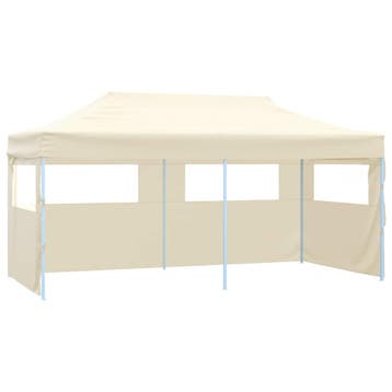 vidaXL Partytent met 4 zijwanden inklapbaar 3x6 m staal, Verzenden, Nieuw, Partytent