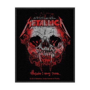 Metallica Wherever I May Roam patch officiële merchandise, Ophalen of Verzenden, Nieuw, Kleding