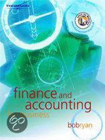 Finance And Accounting For Business - Bob Ryan 9781861529930, Boeken, Verzenden, Gelezen, Bob Ryan