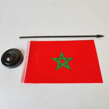 Bureauvlag Set: Australië, Canada, Italië, Zuid-Korea & Rusl, Diversen, Vlaggen en Wimpels, Verzenden, Nieuw