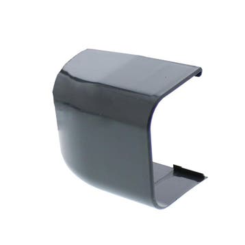 Canalit Afdekkap 90 x 65 mm pvc antraciet, Ophalen of Verzenden, Nieuw