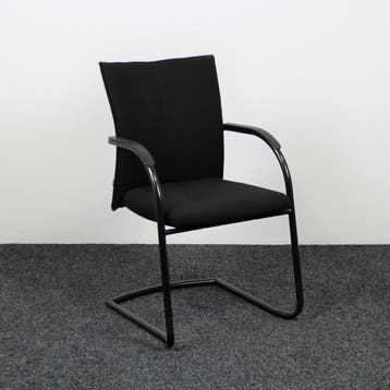 Vergaderstoel Klöber 742 | Zwart, Ophalen of Verzenden, Gebruikt, Zwart