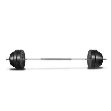 vidaXL Halter met gewichten 60 kg, Verzenden, Nieuw