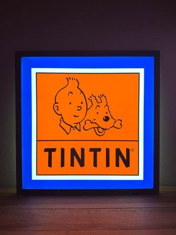 Tintin Lichtreclame PLV - Tintin-winkel, Nieuw