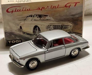 Togi 1:23 - Model sportwagen - Alfa Romeo Giulia Sprint GT, Nieuw