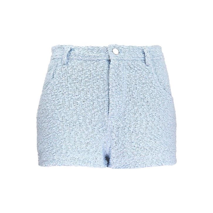 IRO • lichtblauwe short Daphna • 34 (FR36), Kleding | Dames, Broeken en Pantalons, Blauw, Nieuw, Maat 34 (XS) of kleiner, Verzenden