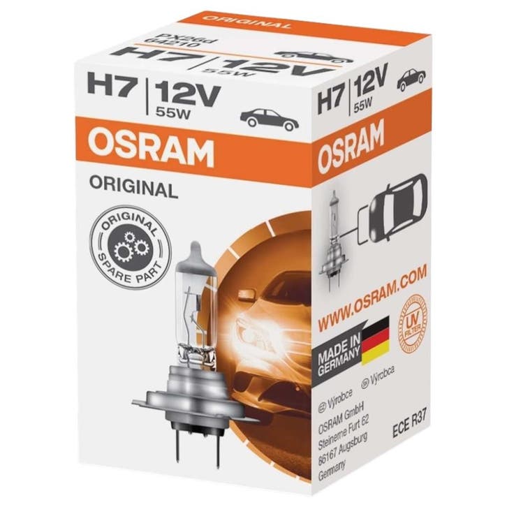 Osram H7 Original Line 12V 55W Autolamp, Auto-onderdelen, Verlichting, Nieuw, Verzenden