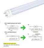 TL LED Buis Rood - 24  Watt  - 150 cm, Ophalen of Verzenden, Nieuw, Overige materialen, Modern