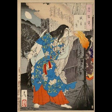 Tsukioka Yoshitoshi (1839–1892) – Honderd gezichten van de