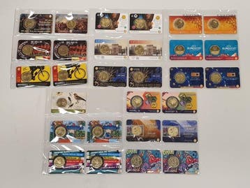 België. 2 1/2 Euro 2018/2025 (29 coincards)
