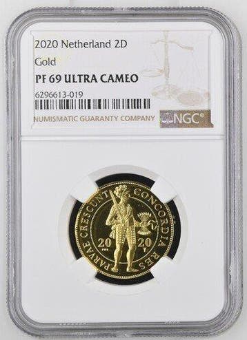 Nederland. Double Ducat 2020, Postzegels en Munten