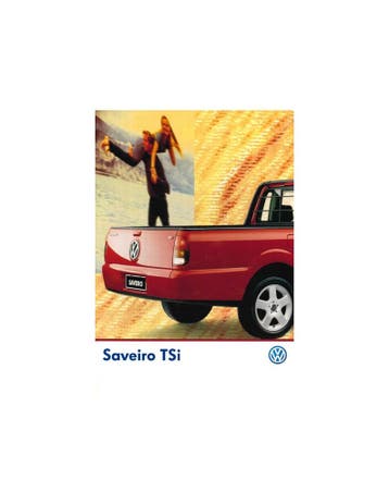 1999 VOLKSWAGEN SAVEIRO BROCHURE PORTUGEES (BRAZILIË), Nieuw, Volkswagen, Author