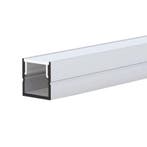 LED Strip Profiel Opbouw | 3 Meter uit één stuk | 10x10mm |, Ophalen of Verzenden, Nieuw