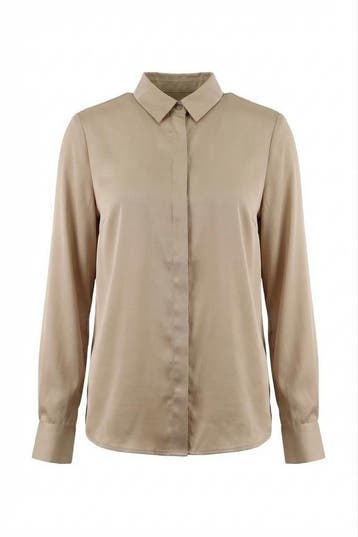 Vila Blouse in maat 34 Beige, Kleding | Dames, Vila, Verzenden, Zo goed als nieuw, Beige