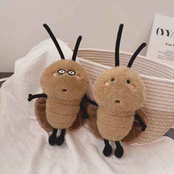 Grappige Kakkerlak Knuffel - Schattig Pluche Speelgoed Cadea