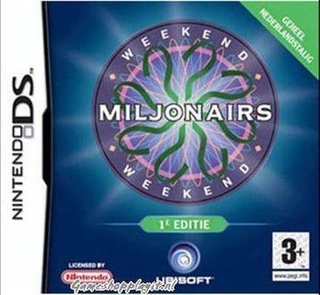 Weekend Miljonairs 1e Editie [Nintendo DS], Ophalen of Verzenden, Zo goed als nieuw