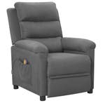 Fauteuil relax lichtgrijs | Tweedekansje | OP=OP, Huis en Inrichting, Fauteuils, Gebruikt, 75 tot 100 cm, Ophalen of Verzenden