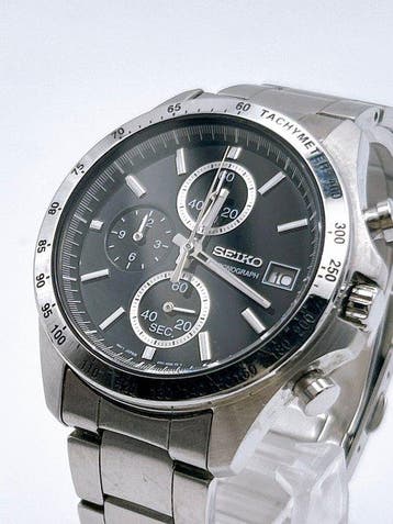 Seiko - Chronograph - Zonder minimumprijs - 8T67-00C0 -