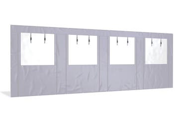 Overkapping zijwand PVC  | 8 meter breed |  250cm hoog |, Doe-het-zelf en Verbouw, Zeil en Folie, Ophalen of Verzenden, Nieuw