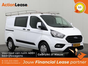 Ford Transit Custom Bestelbus L1 H1 2021 Diesel, Auto's, Ford, Wit, Nieuw, Dealer onderhouden, Transit