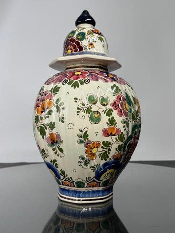 Velsen, Sassenheim - dekselvaas - 1449 - Keramiek - vaas met