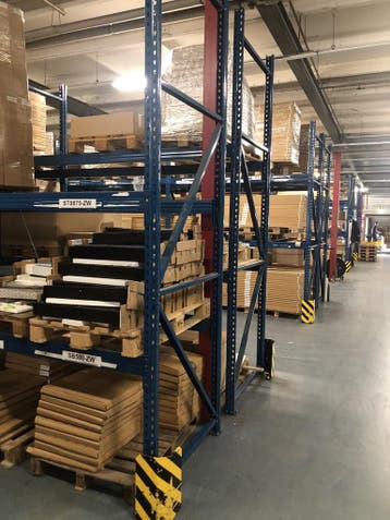 Palletstelling polypal, gebruikt - Ligger 2300x80x50 mm,, Ophalen of Verzenden
