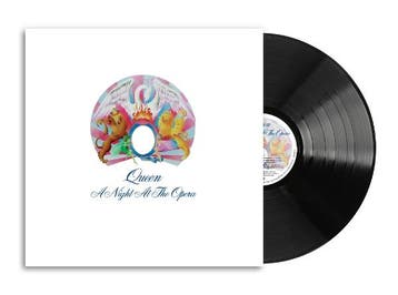 lp nieuw - queen - A NIGHT AT THE OPERA (nieuw), Cd's en Dvd's, Vinyl | Rock, Verzenden, Zo goed als nieuw, Overige formaten