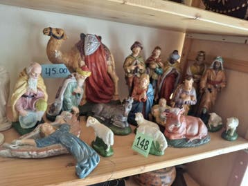 Kerststal gekleurd, Nieuw