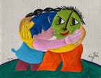 Juan García Ripollés (1932) - Abrazo, Antiek en Kunst