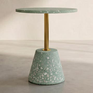 *WOONWINKEL* Kare Design Amore Retro Bijzettafel Mint Terraz, Verzenden, Nieuw