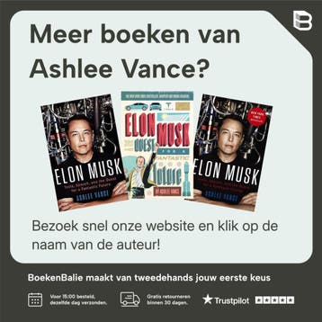 Elon Musk - Ashlee Vance 9780062301253, Verzenden, Gelezen, Ashlee Vance
