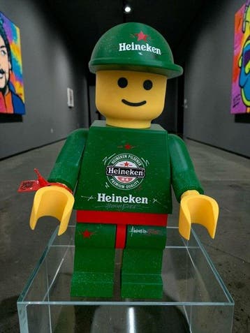 WASE - Beeldje - HEINEKEN - Hars