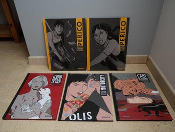Ligne Noire - 5x C - 5 Album - Eerste druk - 2014/2018, Boeken, Nieuw