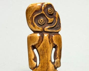 Hei-Tiki - Maori - Nieuw-Zeeland (Zonder minimumprijs)