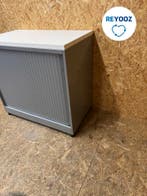 Ahrend roldeurkast - 74x80x45cm - zilvergrijs met grijze..., Nieuw in verpakking