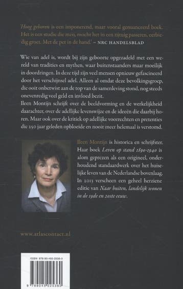 Hoog geboren 9789045025360 Ileen Montijn, Boeken, Verzenden, Gelezen, Ileen Montijn