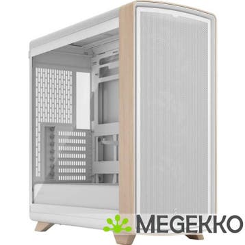 Fractal Design Summit Chalk White TG Clear Tint, Verzenden, Nieuw
