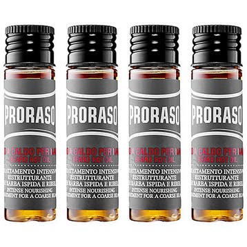 Proraso  Beard Hot Oil  4x17 ml, Verzenden, Nieuw