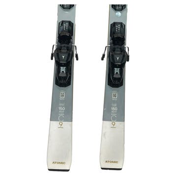 Atomic Cloud C9 + Warden M10 GW – Dames Carving Ski cm-150, Gebruikt, Ophalen of Verzenden, Carve, Atomic