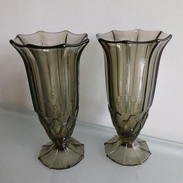 Vaas - Persglas - Art Deco