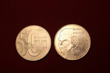 Nederland. 50 Gulden 1995, 2 x (Zonder minimumprijs)