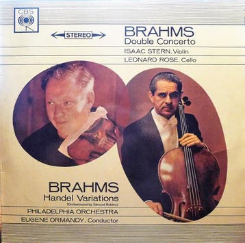 LP gebruikt - Brahms - Double Concerto / Handel Variation..., Cd's en Dvd's, Vinyl | Klassiek, Verzenden, Zo goed als nieuw, Overige formaten