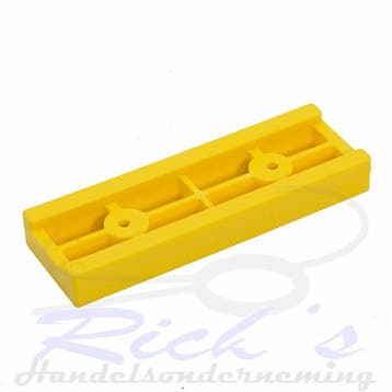 Bootkussen 100x300x42mm kunststof geel, Watersport en Boten, Ophalen of Verzenden, Nieuw