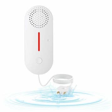 WiFi Waterlekkage Sensor | 100 dB alarm | LED-waarschuwing |, Nieuw