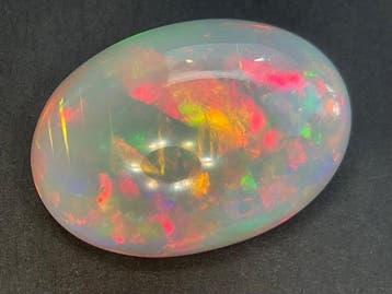 1 pcs Grijs, Meerkleurig Opaal - 10.39 ct - Antwerp, Sieraden, Tassen en Uiterlijk, Nieuw