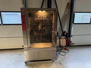 Diamond kippengrill, 36 kippen, 400v, 2025 vitro keramisch, Zakelijke goederen, Ophalen, Gebruikt, Fornuis, Frituur en Grillen