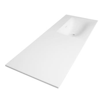 Brauer Glacier Wastafel Asymmetrisch - 120 met 1 Spoelbak, Ophalen of Verzenden, Nieuw